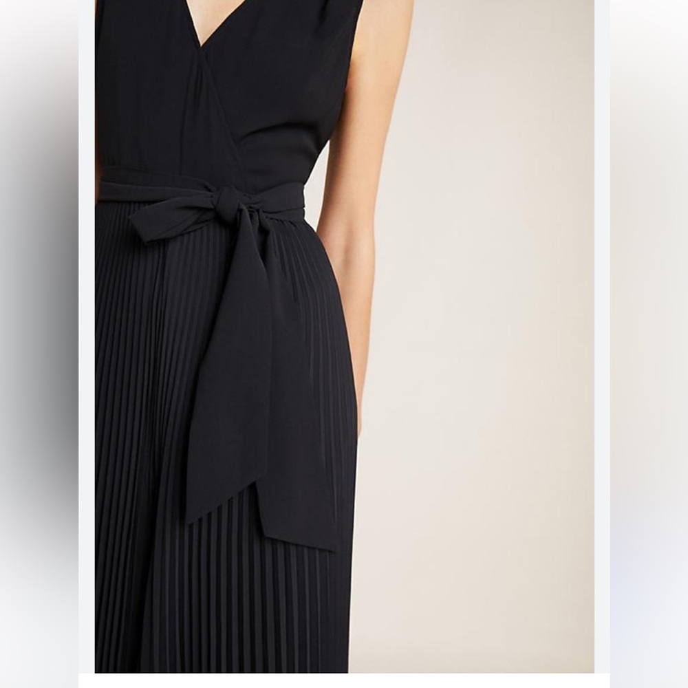 New Elie Tahari Black Maxi Dress size M - Picture 6 of 15